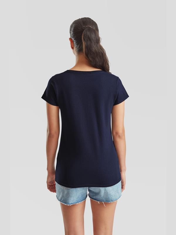 Fruit Of The Loom Valueweight Open End 165 Regular Fit Tee Ladies