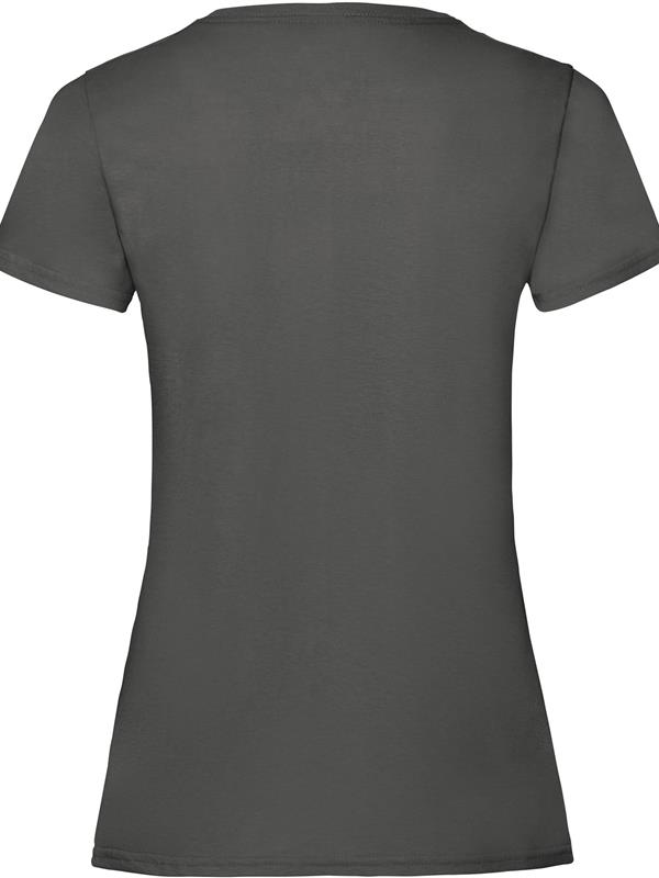 Fruit Of The Loom Valueweight Open End 165 Regular Fit Tee Ladies