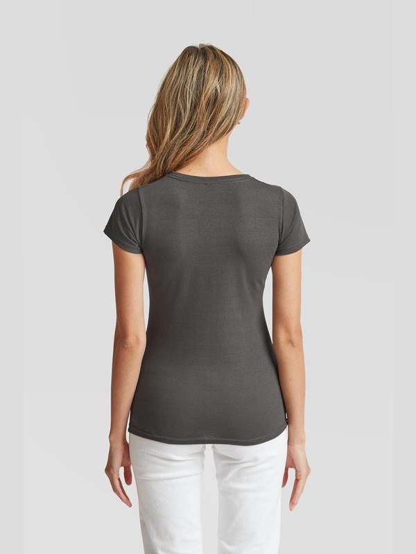 Fruit Of The Loom Valueweight Open End 165 Regular Fit Tee Ladies