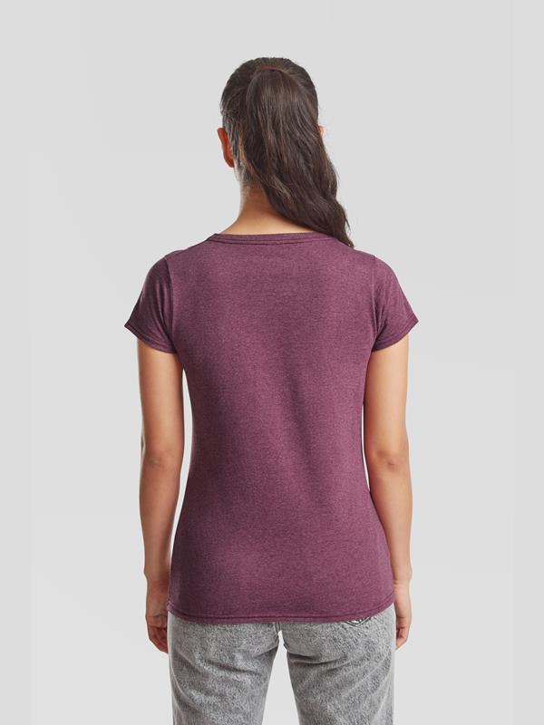 Fruit Of The Loom Valueweight Open End 165 Regular Fit Tee Ladies