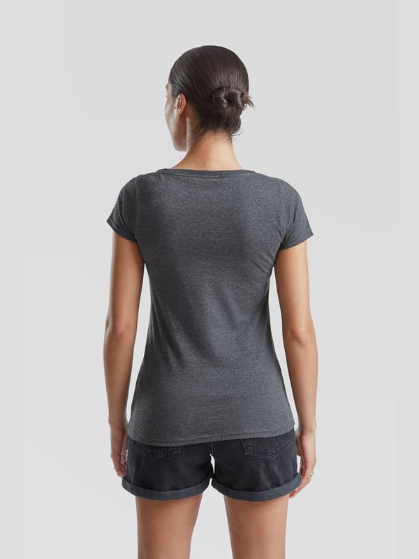 Fruit Of The Loom Valueweight Open End 165 Regular Fit Tee Ladies