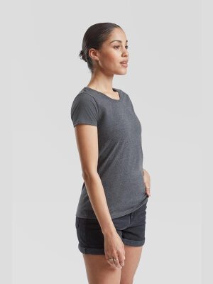 Fruit Of The Loom Valueweight Open End 165 Regular Fit Tee Ladies - Image 37