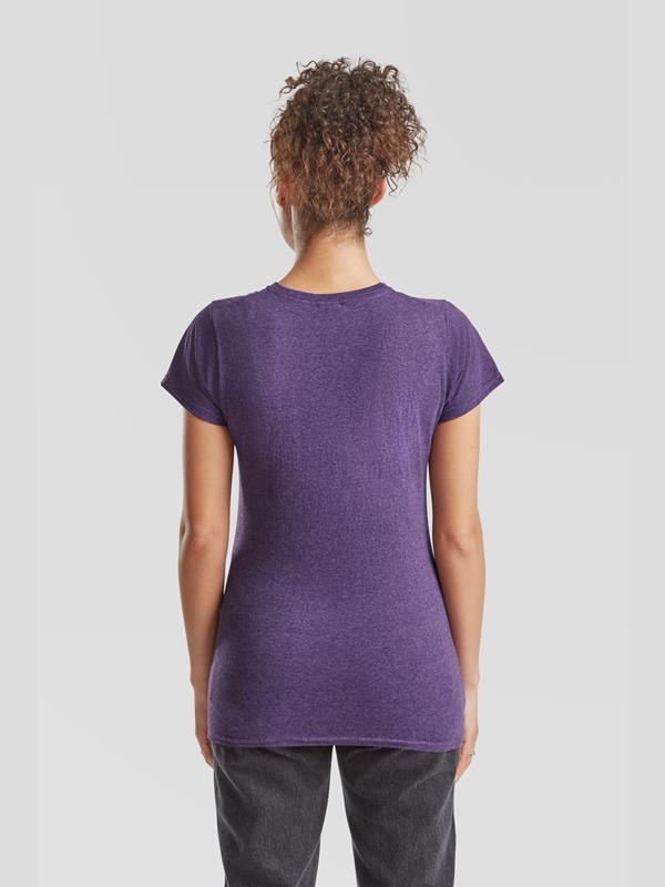 Fruit Of The Loom Valueweight Open End 165 Regular Fit Tee Ladies
