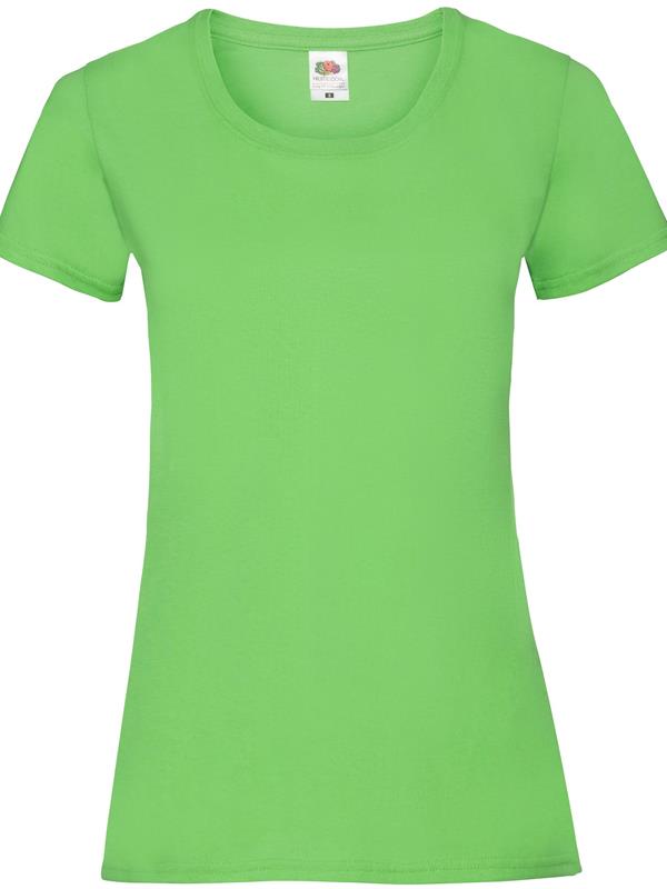 Fruit Of The Loom Valueweight Open End 165 Regular Fit Tee Ladies