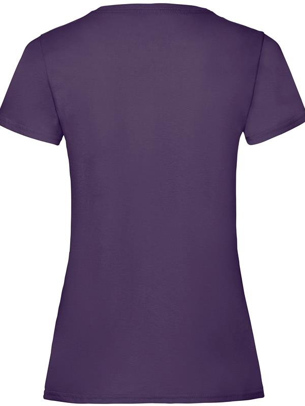Fruit Of The Loom Valueweight Open End 165 Regular Fit Tee Ladies