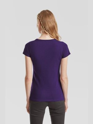 Fruit Of The Loom Valueweight Open End 165 Regular Fit Tee Ladies - Image 126
