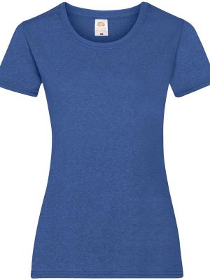Fruit Of The Loom Valueweight Open End 165 Regular Fit Tee Ladies - Image 80