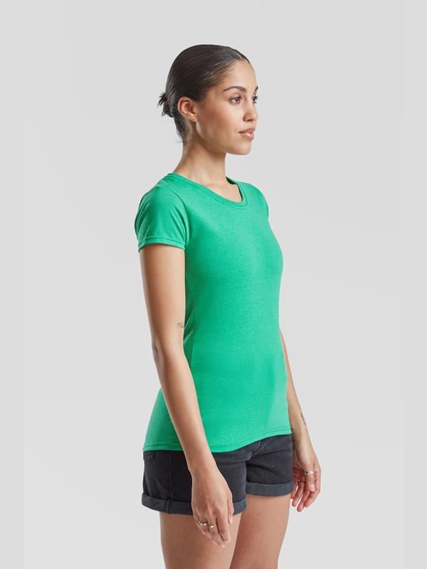 Fruit Of The Loom Valueweight Open End 165 Regular Fit Tee Ladies