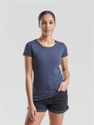 Fruit Of The Loom Valueweight Open End 165 Regular Fit Tee Ladies - Image 65