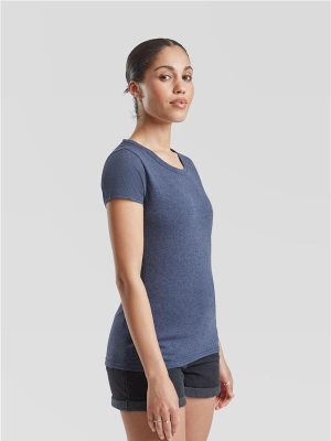 Fruit Of The Loom Valueweight Open End 165 Regular Fit Tee Ladies - Image 67