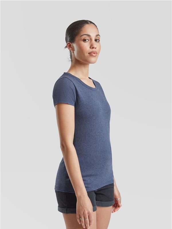 Fruit Of The Loom Valueweight Open End 165 Regular Fit Tee Ladies