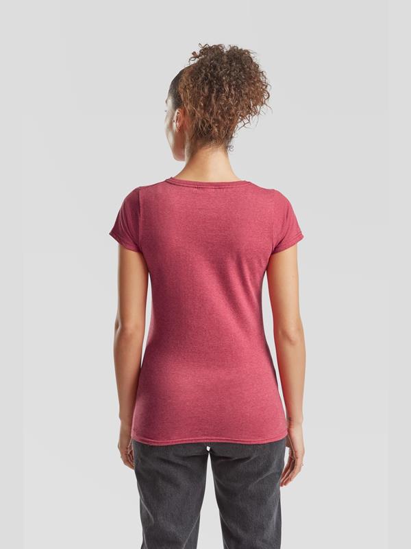 Fruit Of The Loom Valueweight Open End 165 Regular Fit Tee Ladies