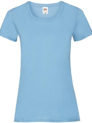 Fruit Of The Loom Valueweight Open End 165 Regular Fit Tee Ladies - Image 140