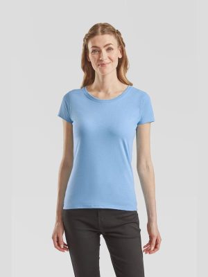 Fruit Of The Loom Valueweight Open End 165 Regular Fit Tee Ladies - Image 143