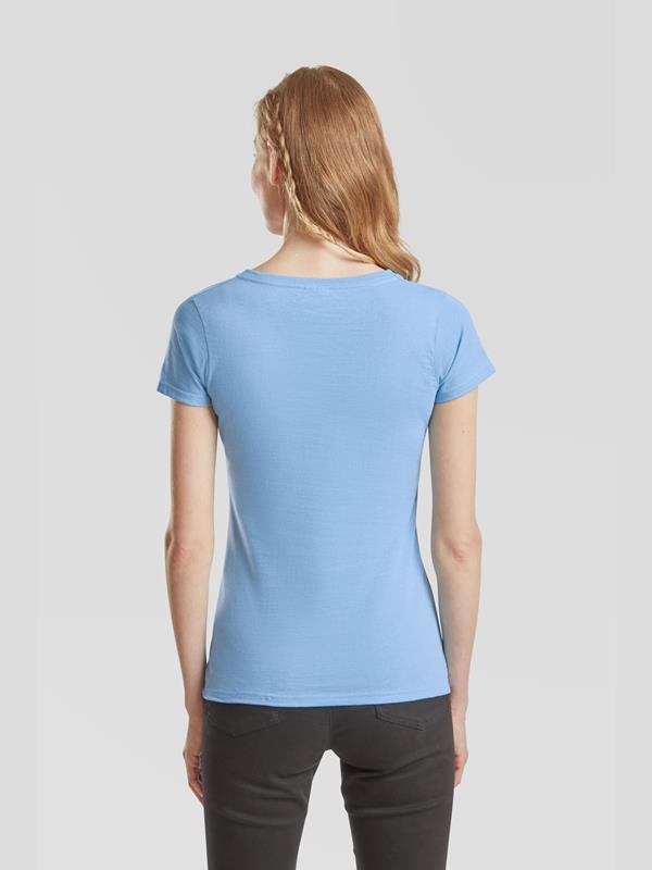 Fruit Of The Loom Valueweight Open End 165 Regular Fit Tee Ladies