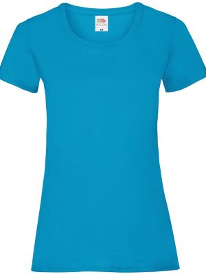 Fruit Of The Loom Valueweight Open End 165 Regular Fit Tee Ladies - Image 2