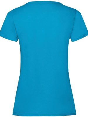 Fruit Of The Loom Valueweight Open End 165 Regular Fit Tee Ladies - Image 3