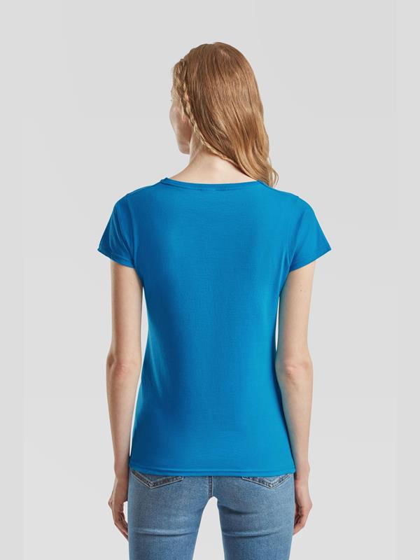 Fruit Of The Loom Valueweight Open End 165 Regular Fit Tee Ladies