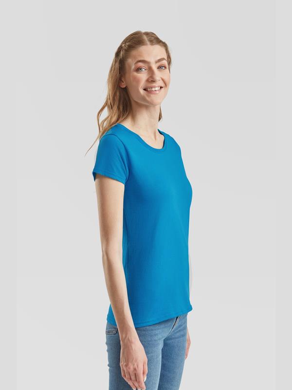 Fruit Of The Loom Valueweight Open End 165 Regular Fit Tee Ladies