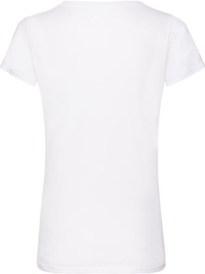 Fruit Of The Loom Valueweight Open End 165 Regular Fit V Neck Tee Ladies - Image 21