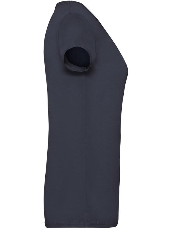 Fruit Of The Loom Valueweight Open End 165 Regular Fit V Neck Tee Ladies