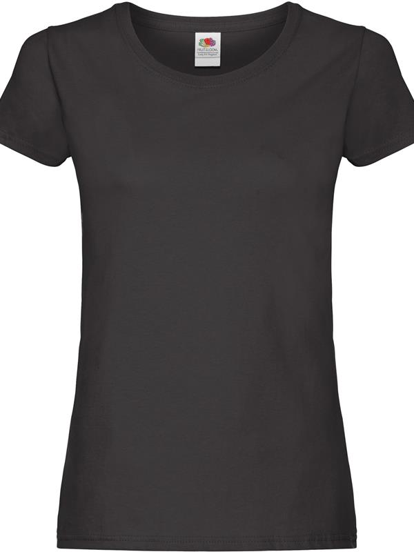 Fruit Of The Loom Original Open End 145 Regular Fit Tee Ladies