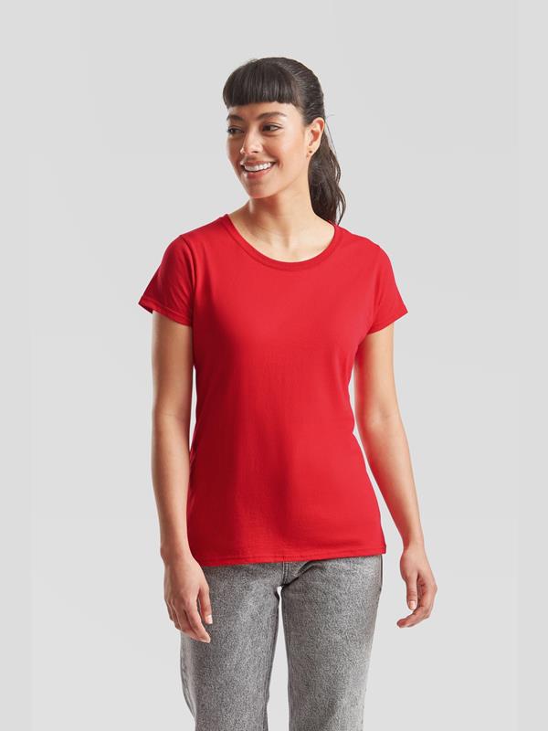 Fruit Of The Loom Original Open End 145 Regular Fit Tee Ladies