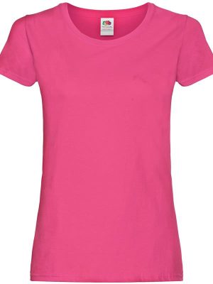 Fruit Of The Loom Original Open End 145 Regular Fit Tee Ladies - Image 8