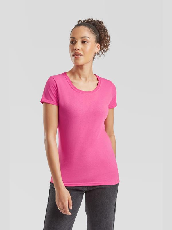 Fruit Of The Loom Original Open End 145 Regular Fit Tee Ladies