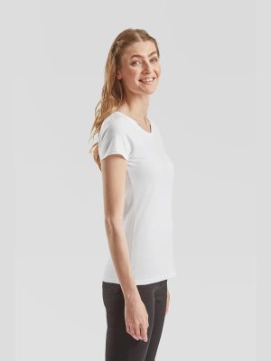 Fruit Of The Loom Iconic Premium Combed 195 Regular Fit Tee Ladies - Image 93