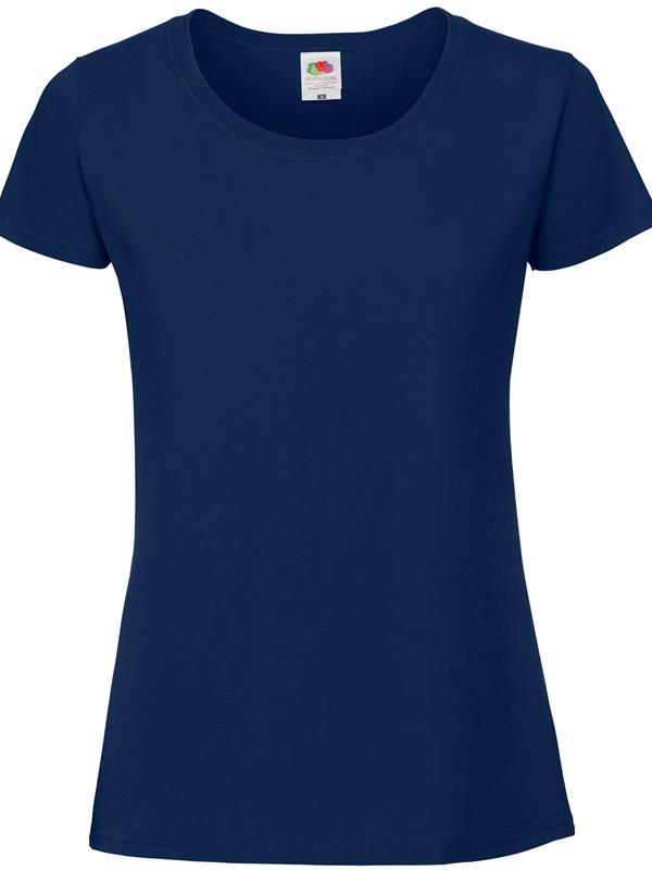 Fruit Of The Loom Iconic Premium Combed 195 Regular Fit Tee Ladies