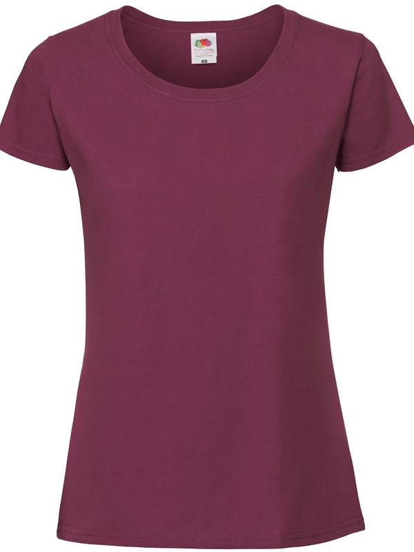 Fruit Of The Loom Iconic Premium Combed 195 Regular Fit Tee Ladies