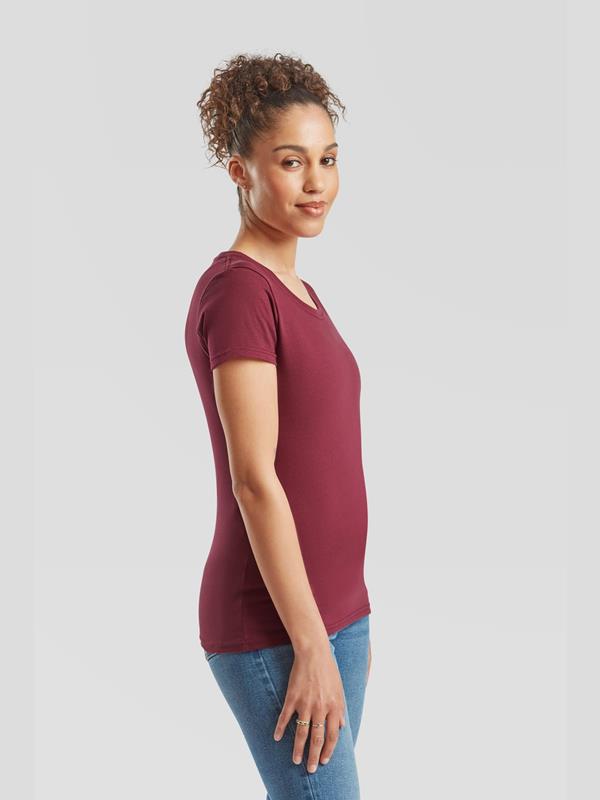 Fruit Of The Loom Iconic Premium Combed 195 Regular Fit Tee Ladies