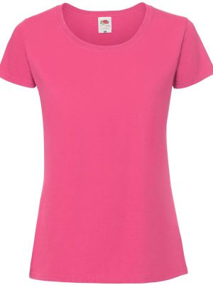 Fruit Of The Loom Iconic Premium Combed 195 Regular Fit Tee Ladies - Image 31