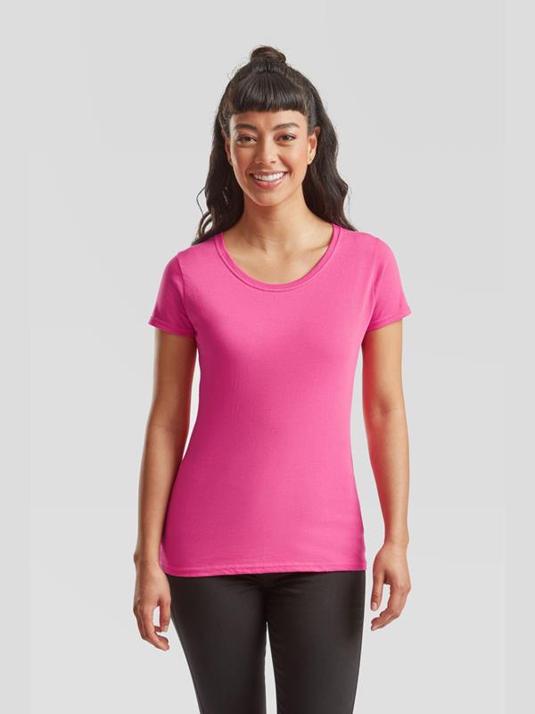 Fruit Of The Loom Iconic Premium Combed 195 Regular Fit Tee Ladies