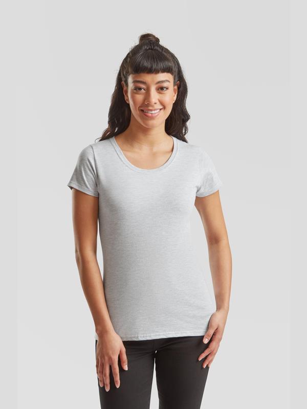 Fruit Of The Loom Iconic Premium Combed 195 Regular Fit Tee Ladies