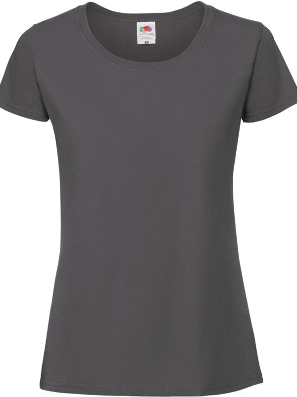 Fruit Of The Loom Iconic Premium Combed 195 Regular Fit Tee Ladies