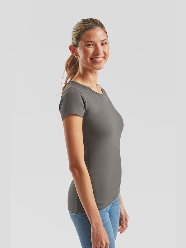 Fruit Of The Loom Iconic Premium Combed 195 Regular Fit Tee Ladies