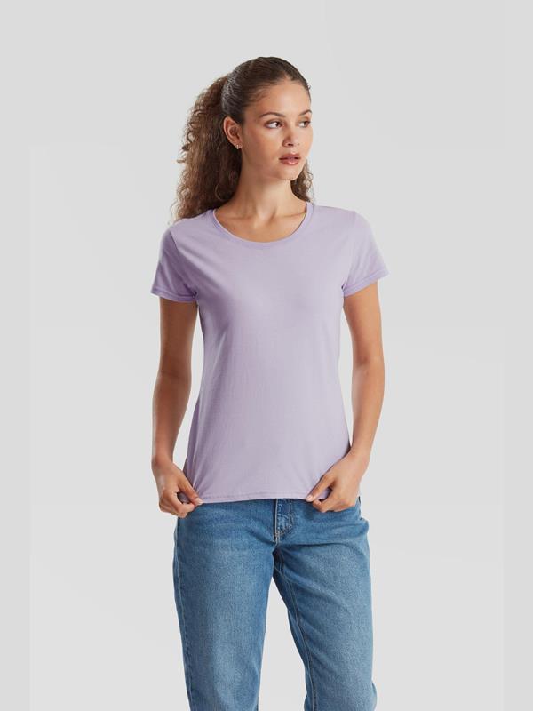 Fruit Of The Loom Iconic Premium Combed 195 Regular Fit Tee Ladies