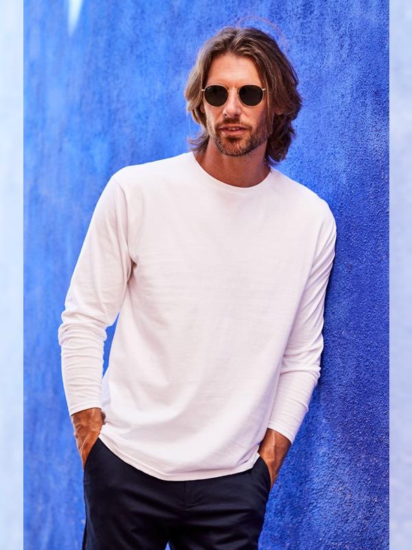 Fruit Of The Loom Original Open End 145 Regular Fit LS Tee Adult