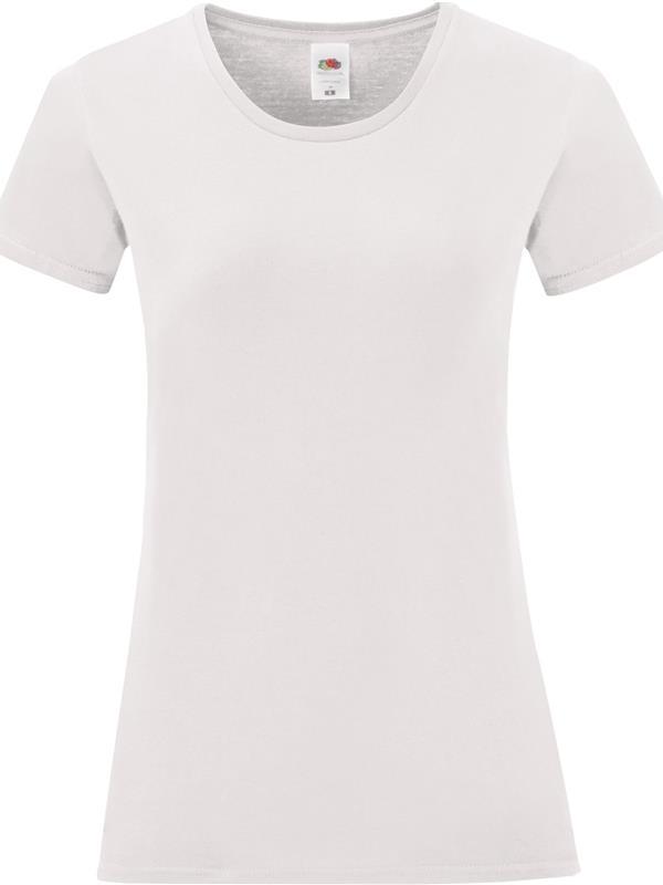 Fruit Of The Loom Iconic Combed 150 Regular Fit Tee Ladies