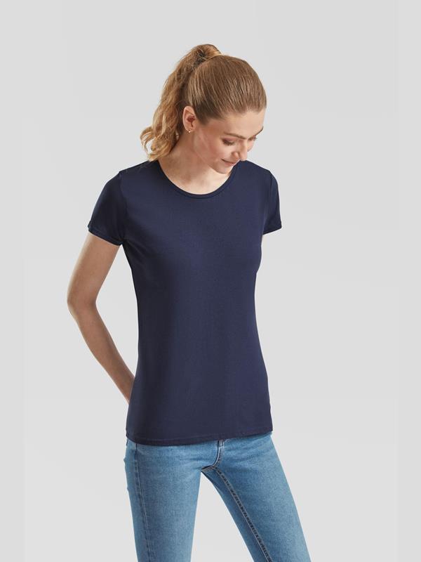 Fruit Of The Loom Iconic Combed 150 Regular Fit Tee Ladies