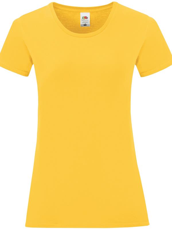 Fruit Of The Loom Iconic Combed 150 Regular Fit Tee Ladies