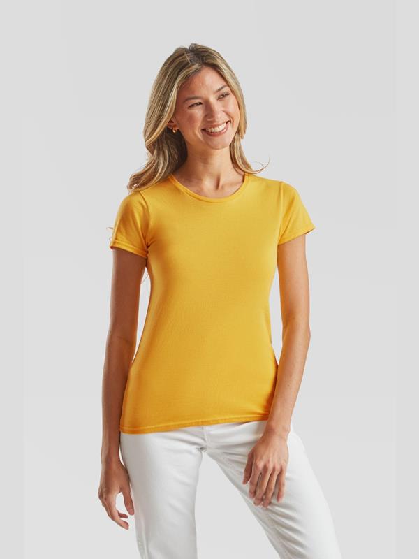 Fruit Of The Loom Iconic Combed 150 Regular Fit Tee Ladies