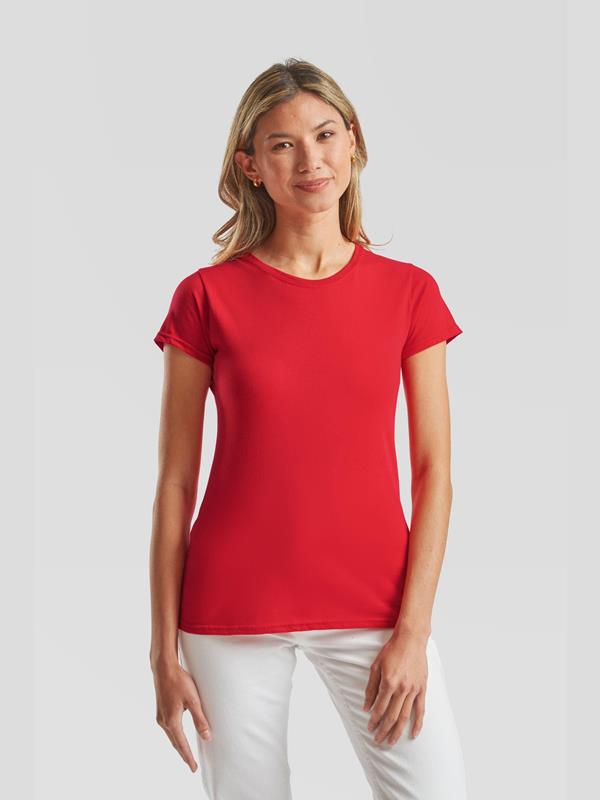 Fruit Of The Loom Iconic Combed 150 Regular Fit Tee Ladies