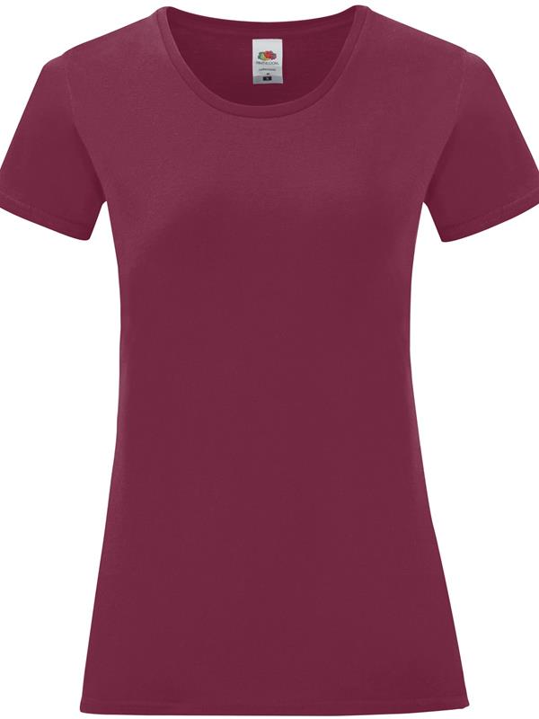 Fruit Of The Loom Iconic Combed 150 Regular Fit Tee Ladies