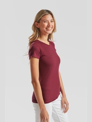 Fruit Of The Loom Iconic Combed 150 Regular Fit Tee Ladies - Image 25