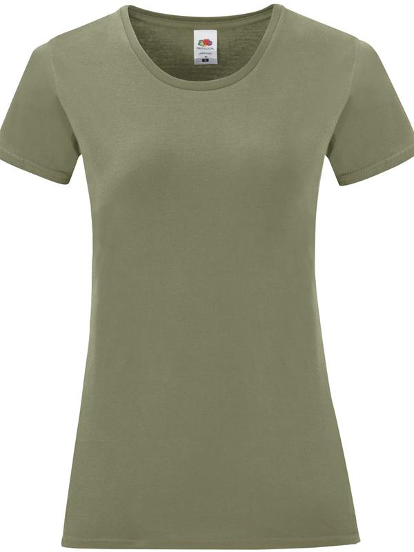 Fruit Of The Loom Iconic Combed 150 Regular Fit Tee Ladies