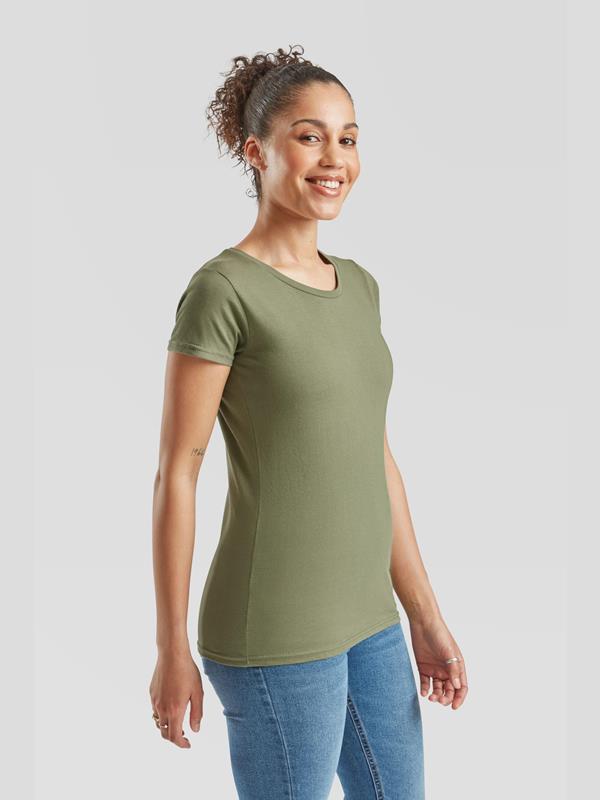 Fruit Of The Loom Iconic Combed 150 Regular Fit Tee Ladies