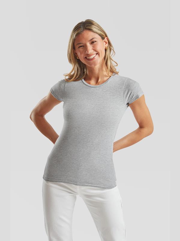 Fruit Of The Loom Iconic Combed 150 Regular Fit Tee Ladies